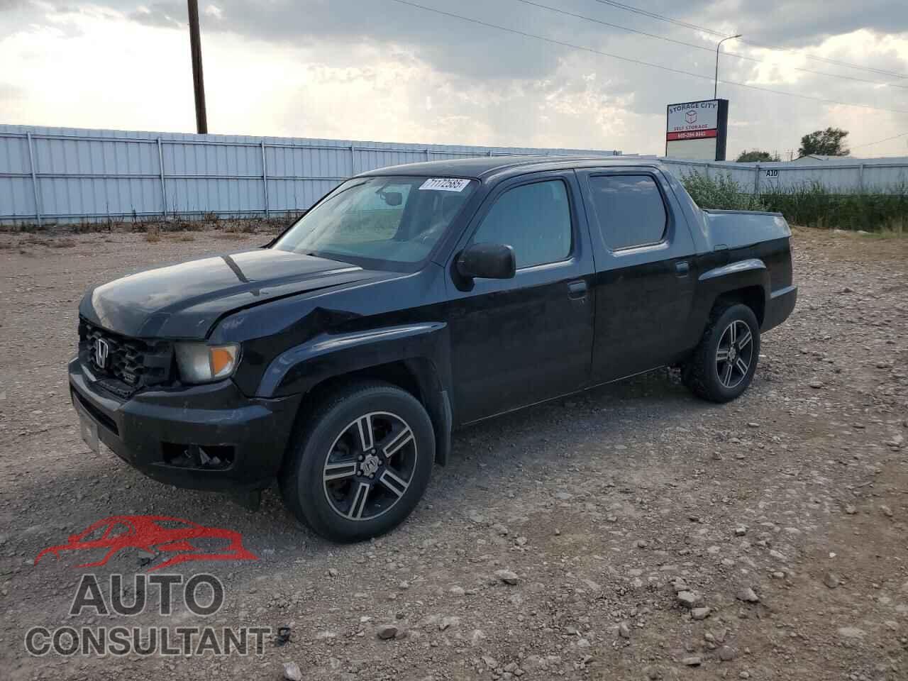 HONDA RIDGELINE 2013 - 5FPYK1F76DB011784