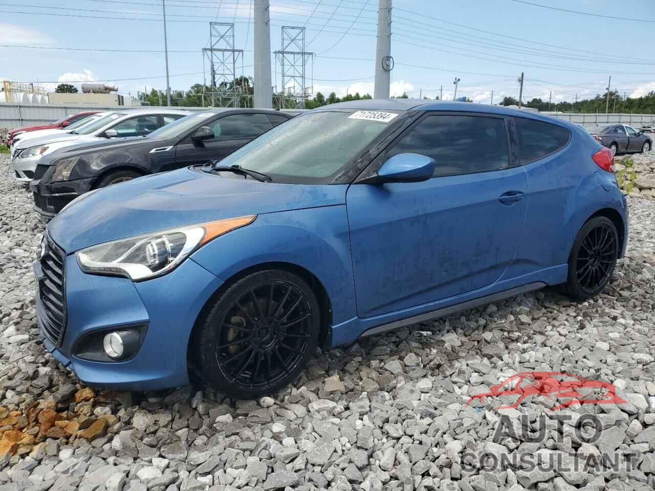 HYUNDAI VELOSTER 2016 - KMHTC6AE3GU258884