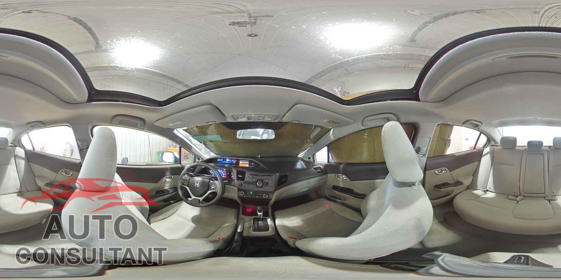 HONDA CIVIC 2012 - 19XFB2F89CE346654