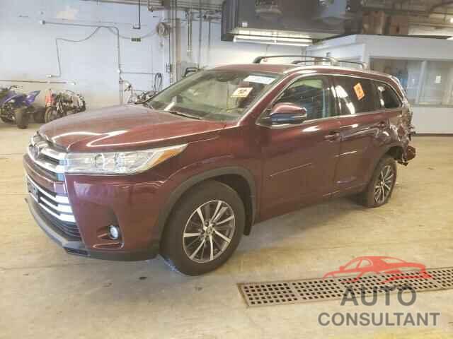 TOYOTA HIGHLANDER 2017 - 5TDJZRFH2HS408276