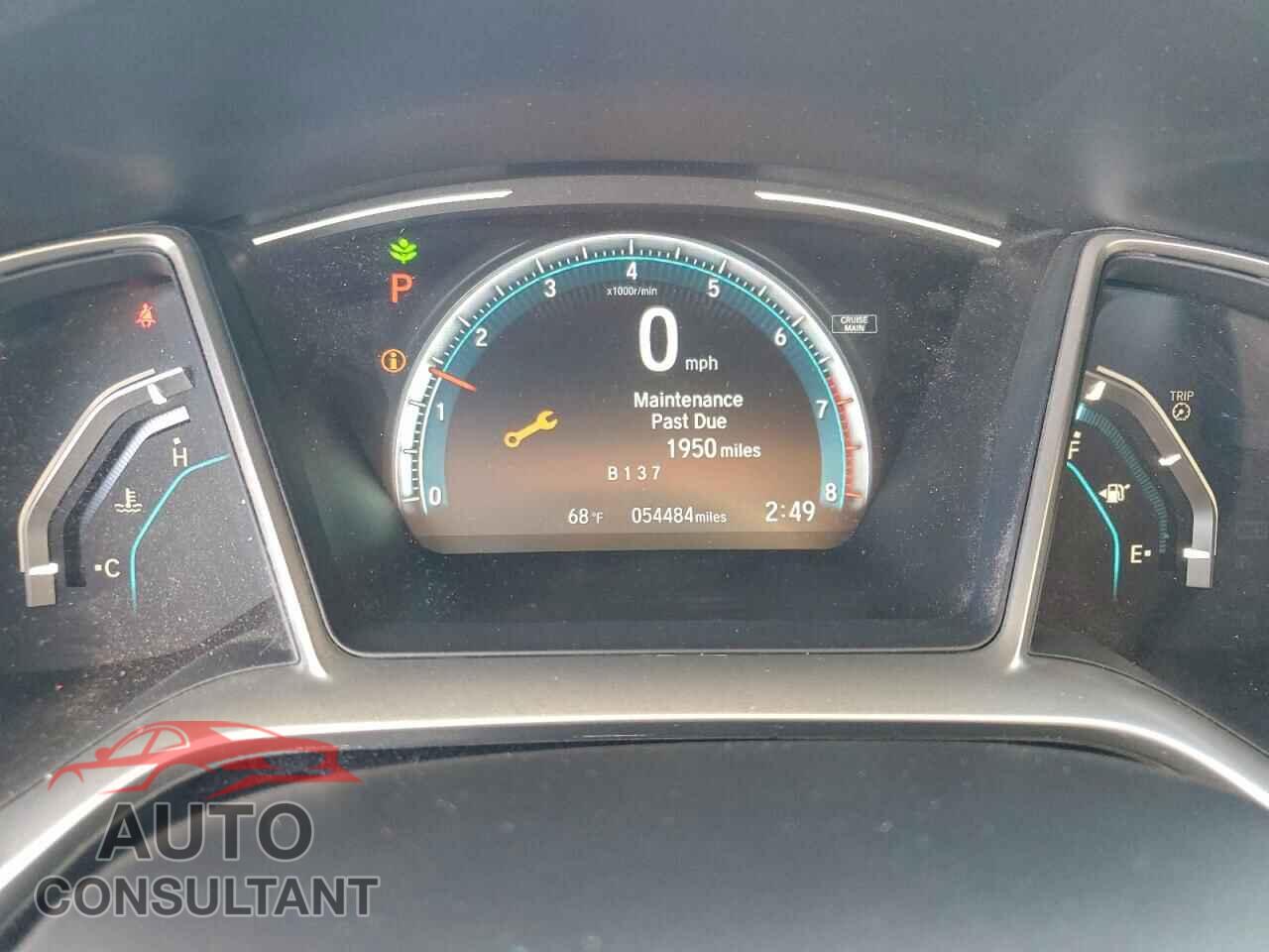 HONDA CIVIC 2017 - 19XFC2F78HE230812