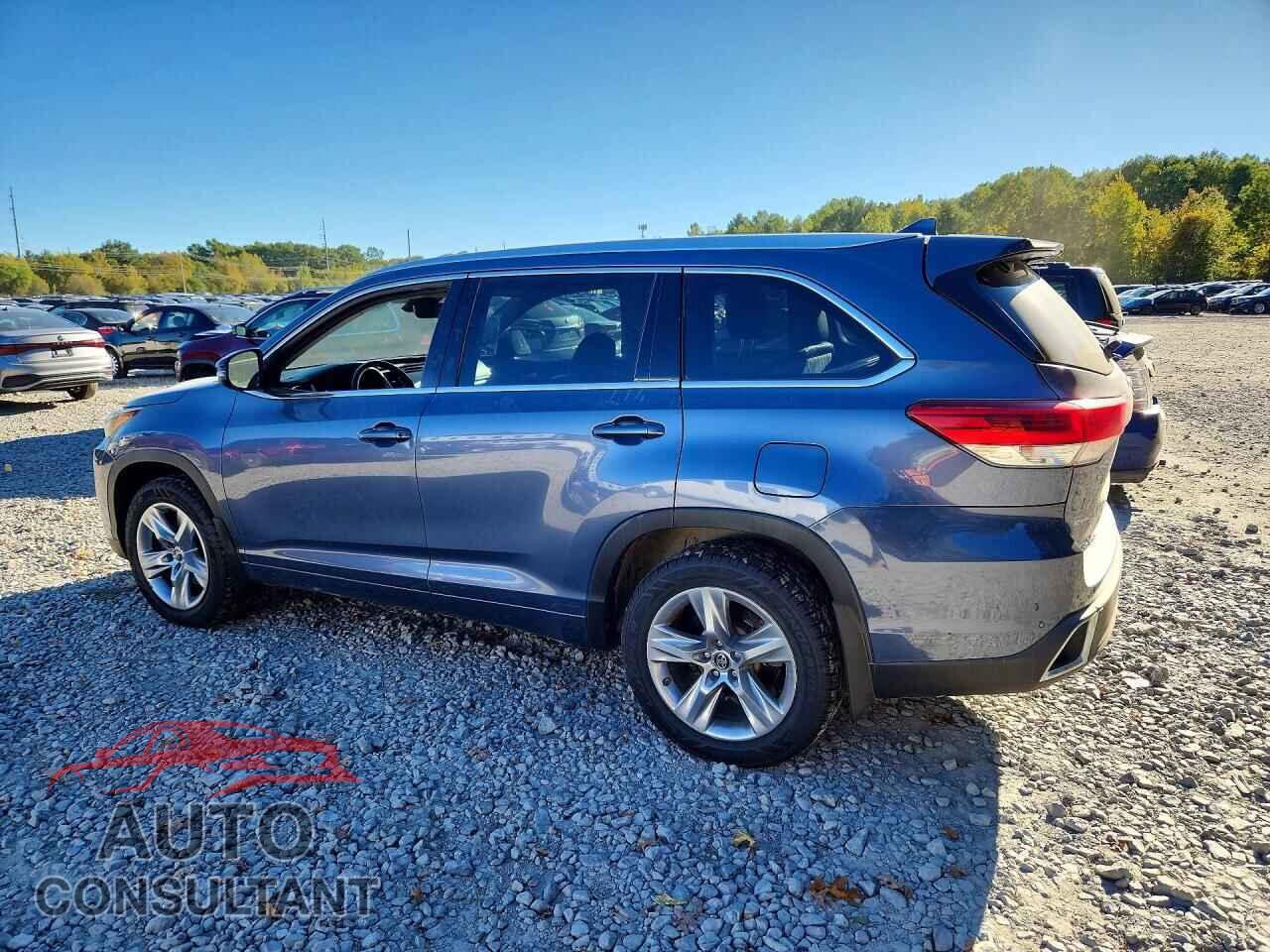 TOYOTA HIGHLANDER 2018 - 5TDDZRFH9JS487674