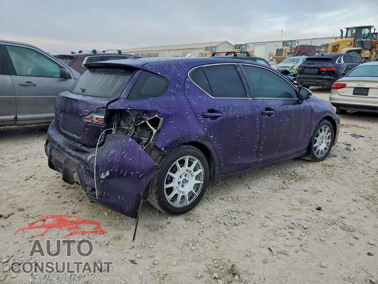 LEXUS CT 200 2012 - JTHKD5BH3C2096985