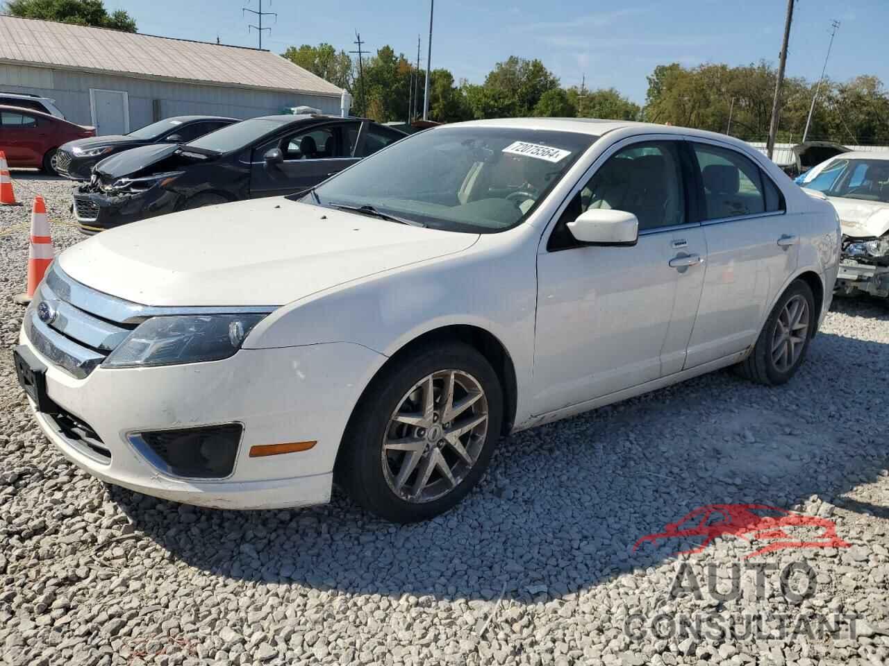 FORD FUSION 2012 - 3FAHP0JAXCR129489