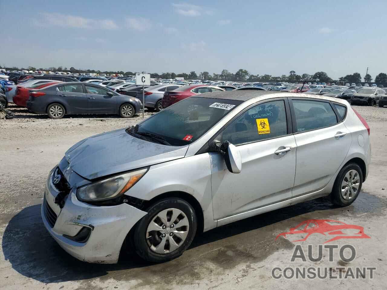 HYUNDAI ACCENT 2016 - KMHCT5AE4GU262954