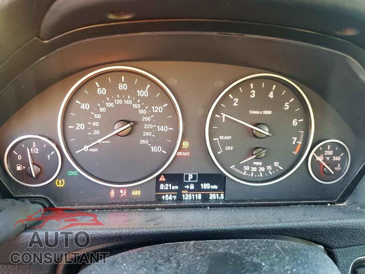 BMW 3 SERIES 2013 - WBA3C3C57DF978895