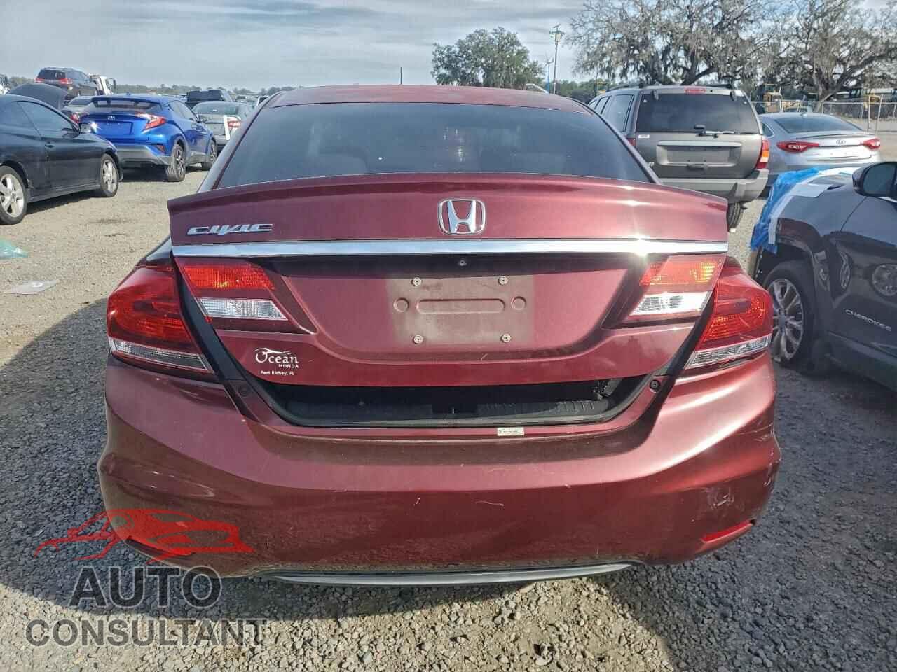 HONDA CIVIC 2013 - 19XFB2F52DE080997