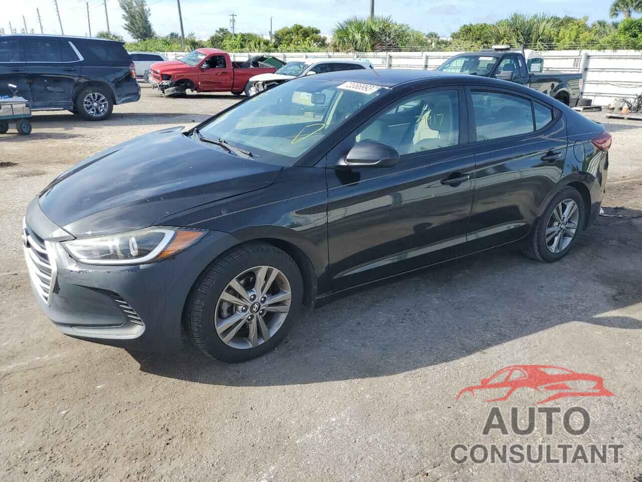 HYUNDAI ELANTRA 2017 - KMHD84LF1HU155979