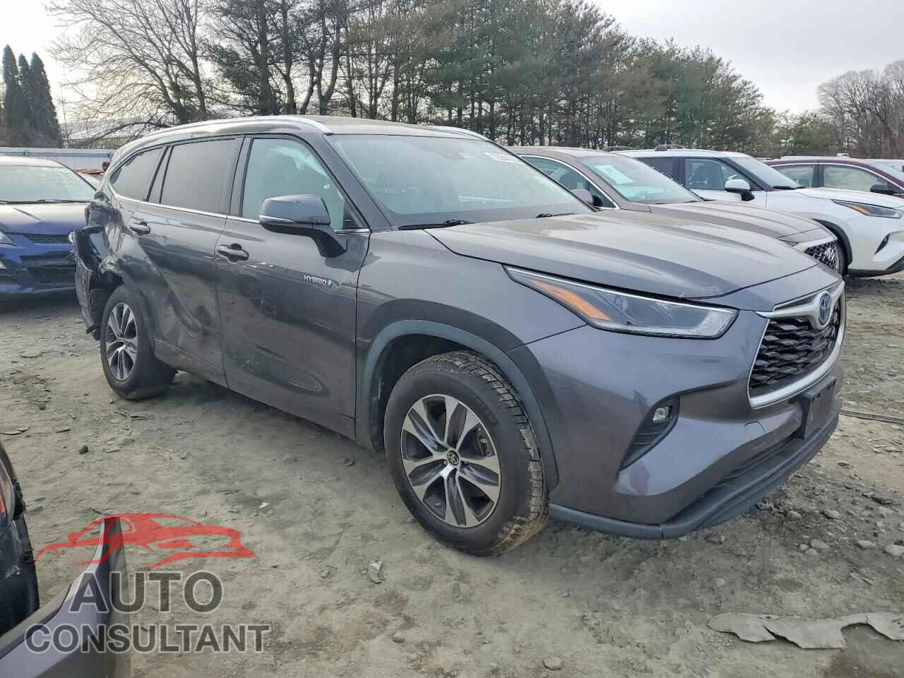 TOYOTA HIGHLANDER 2021 - 5TDHARAH6MS011936