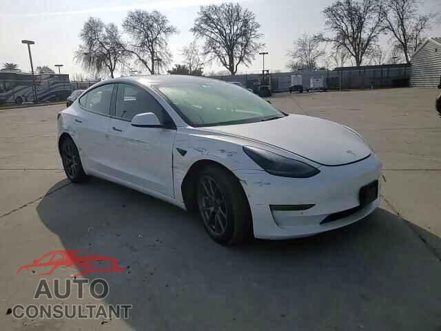 TESLA MODEL 3 2022 - 5YJ3E1EA2NF201543