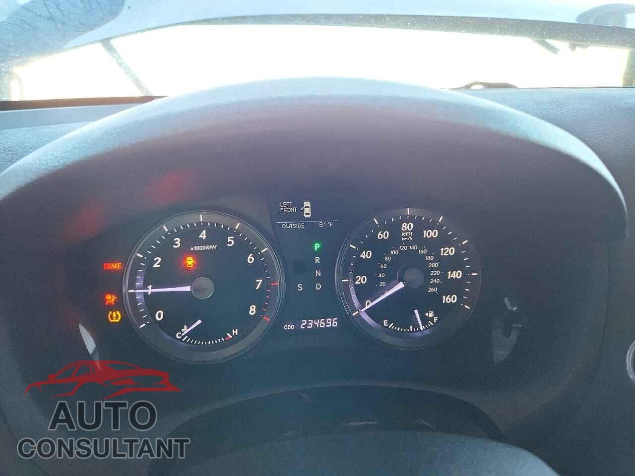 LEXUS ES350 2011 - JTHBK1EG4B2453381