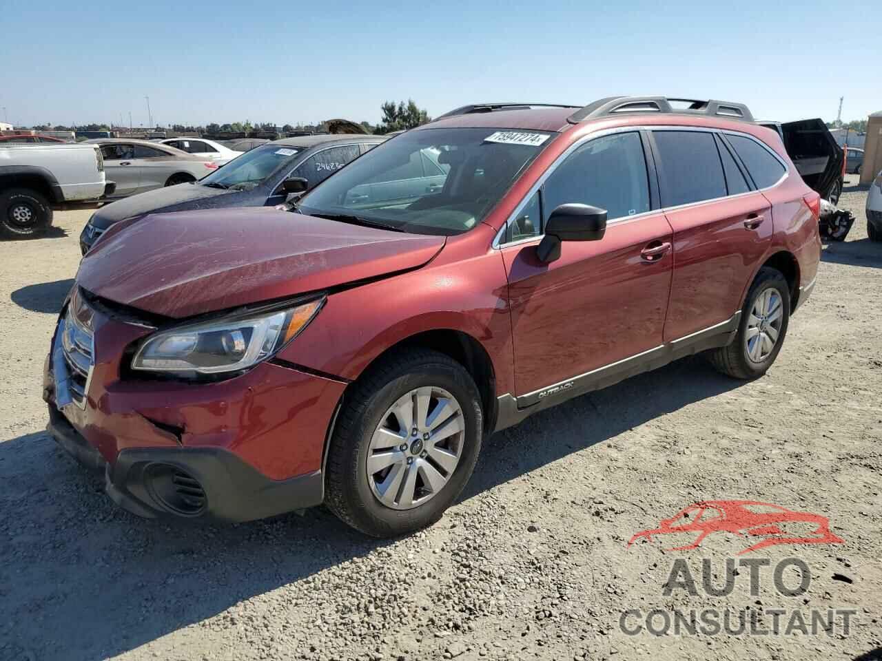 SUBARU OUTBACK 2017 - 4S4BSAAC6H3407800