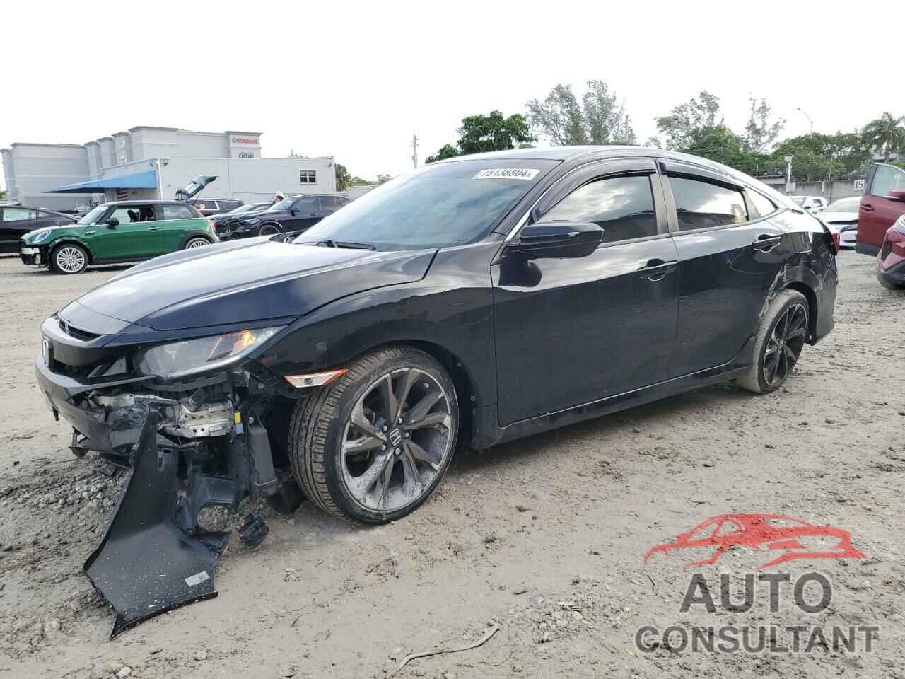 HONDA CIVIC 2020 - 19XFC2F83LE020491