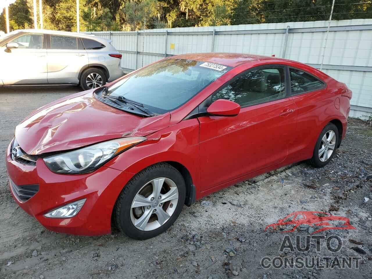 HYUNDAI ELANTRA 2013 - KMHDH6AE1DU015396
