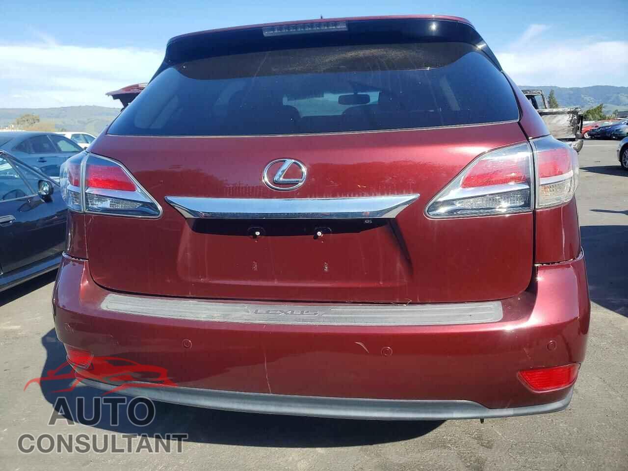 LEXUS RX350 2013 - 2T2ZK1BA7DC091272
