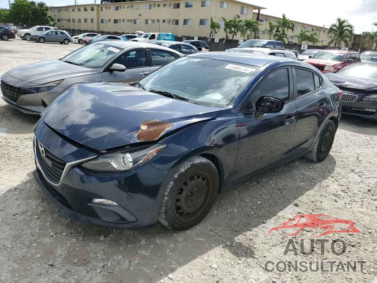 MAZDA 3 2016 - 3MZBM1T78GM306329