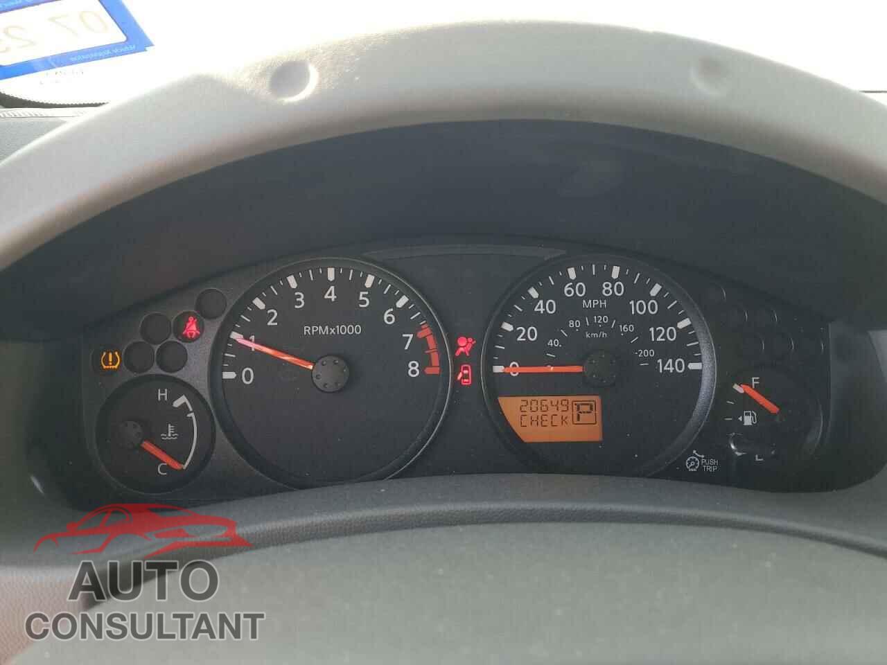 NISSAN FRONTIER 2021 - 1N6ED0EA2MN722555