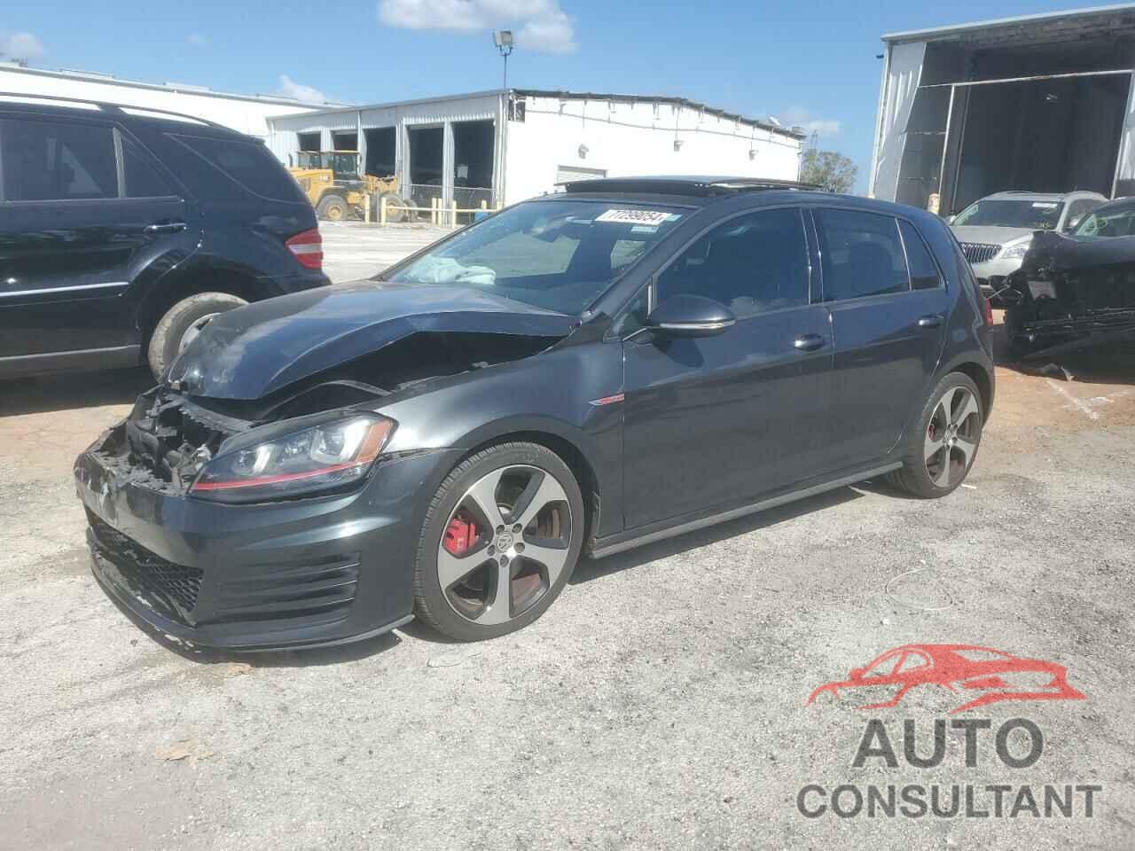 VOLKSWAGEN GOLF 2017 - 3VW447AU8HM018736