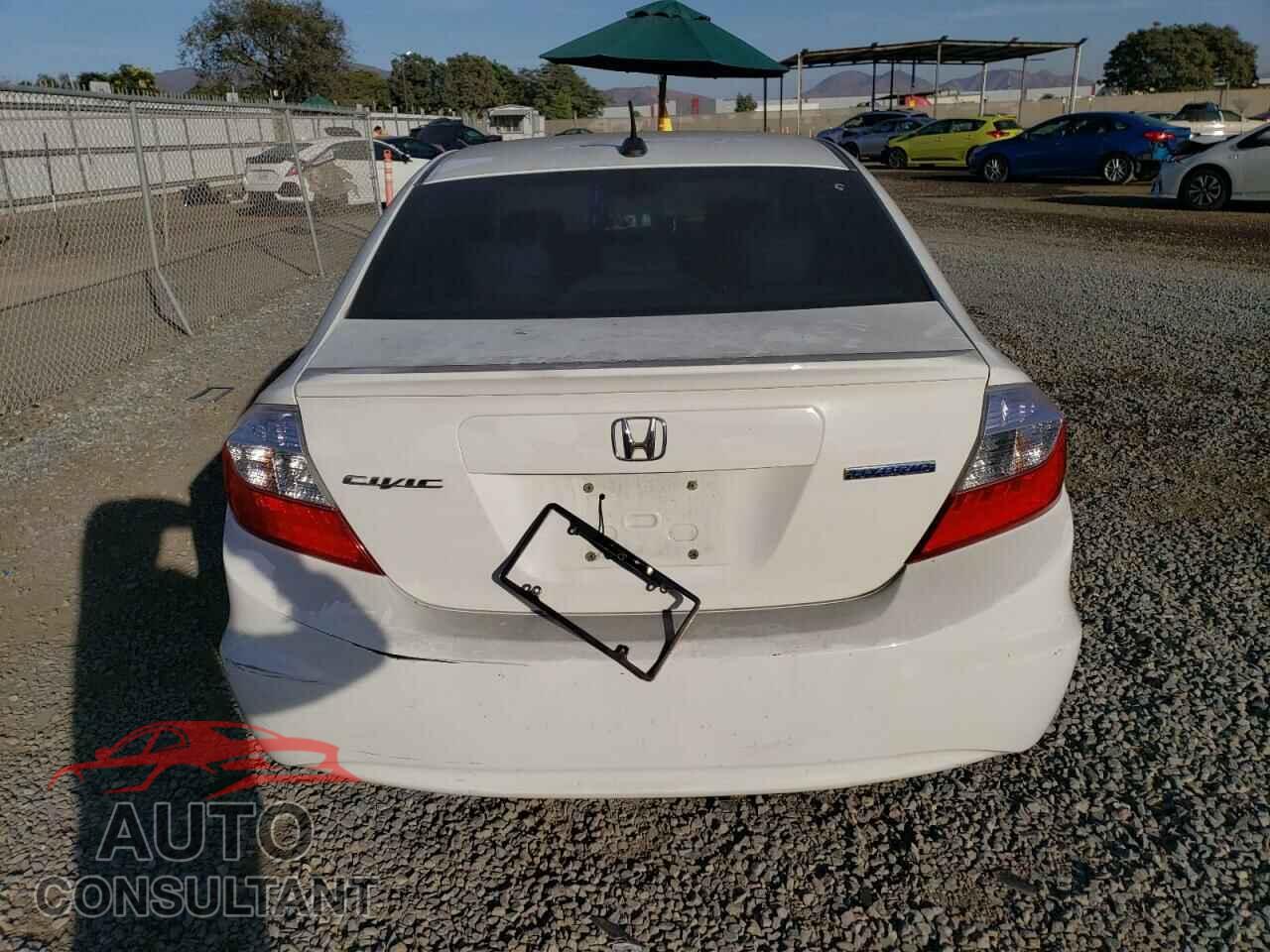HONDA CIVIC 2012 - JHMFB4F23CS010498