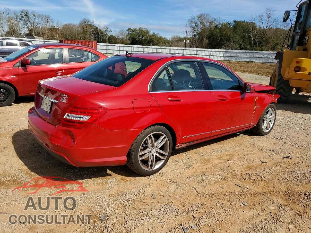 MERCEDES-BENZ C-CLASS 2012 - WDDGF4HB5CA728993