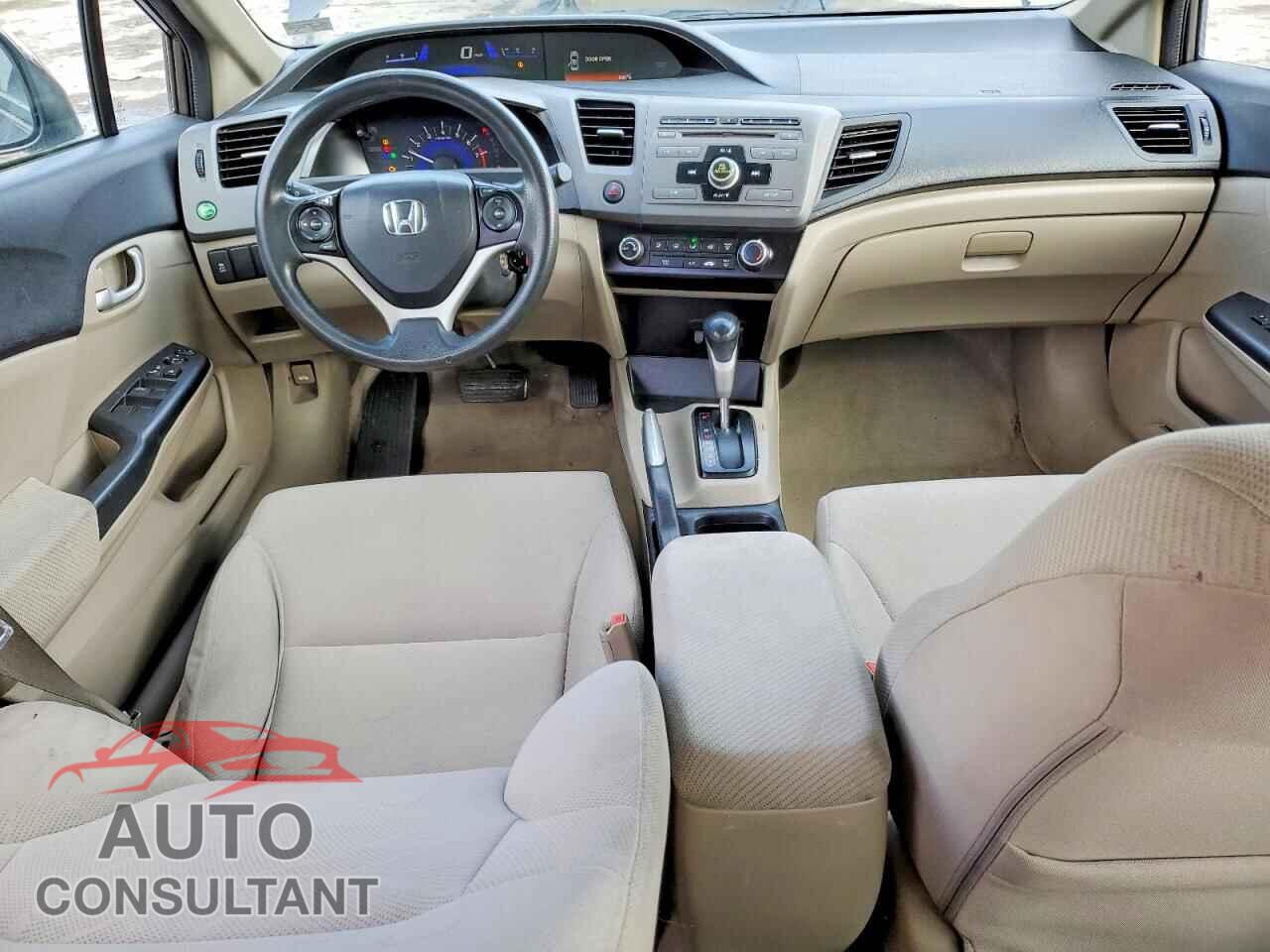 HONDA CIVIC 2012 - 19XFB2F56CE087045