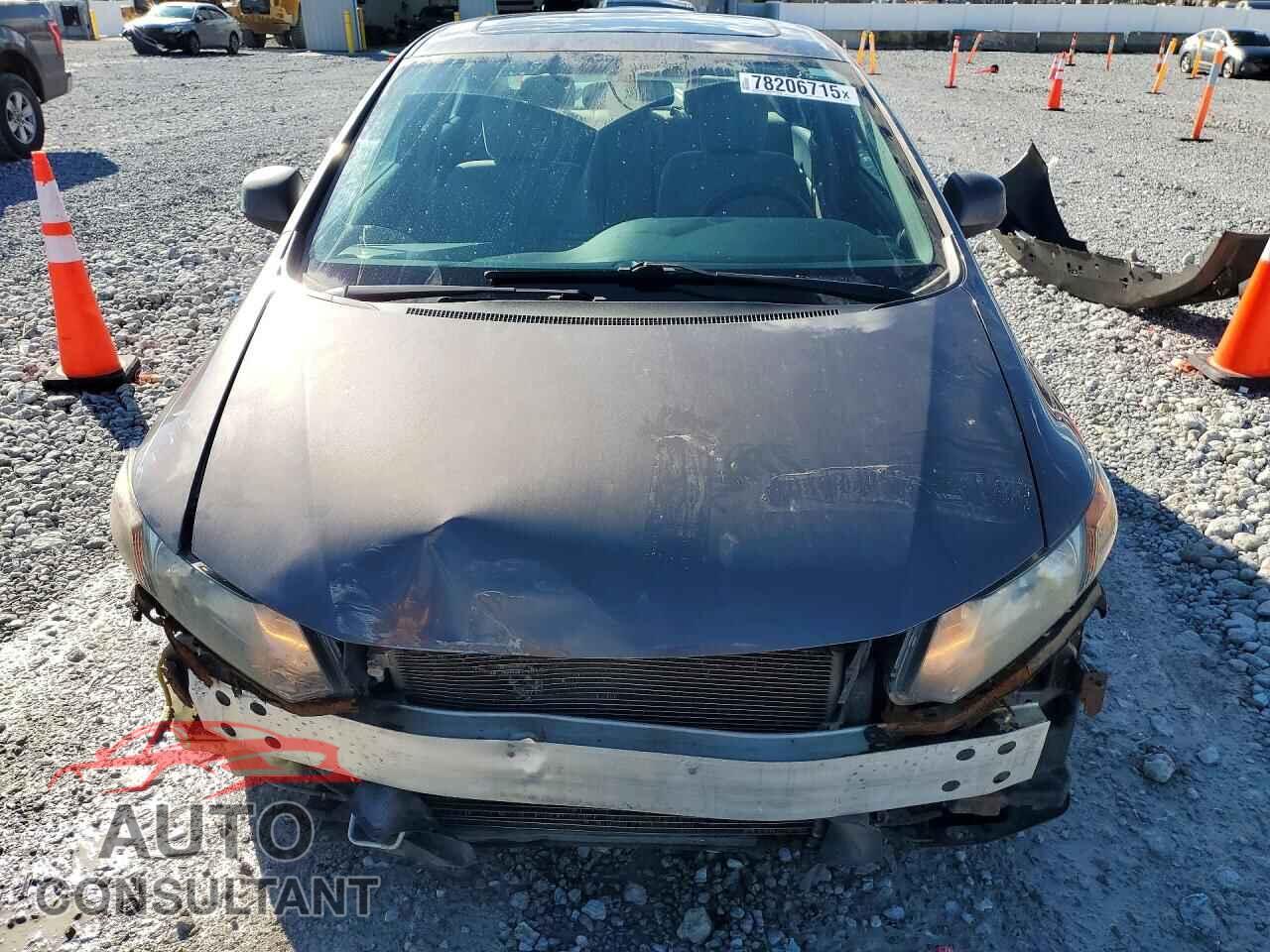 HONDA CIVIC 2012 - 2HGFB2F86CH607597
