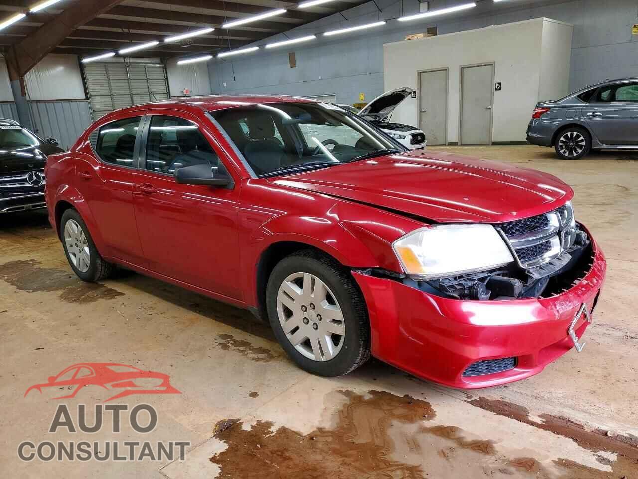 DODGE AVENGER 2012 - 1C3CDZAB7CN220186