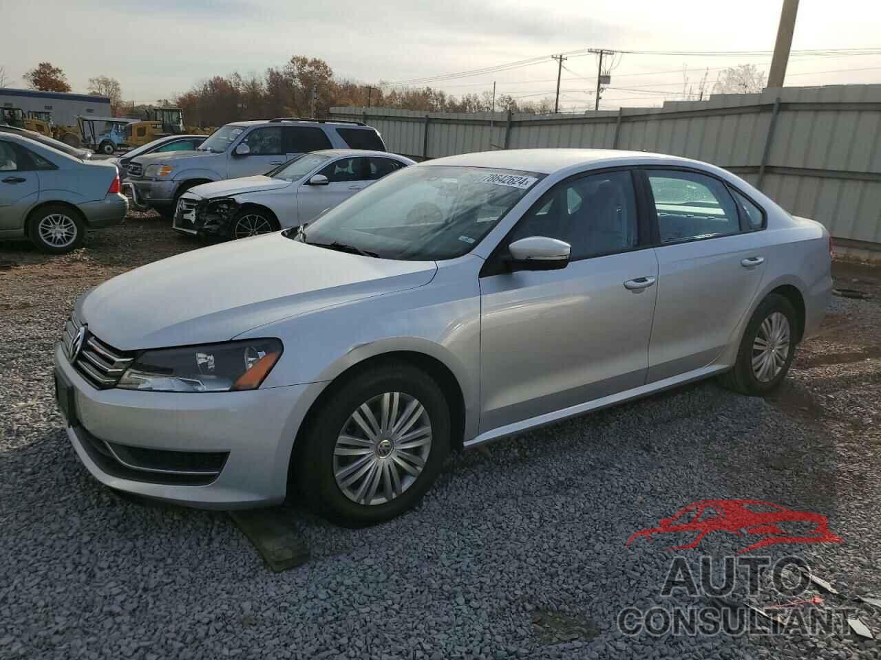 VOLKSWAGEN PASSAT 2014 - 1VWAP7A31EC026093