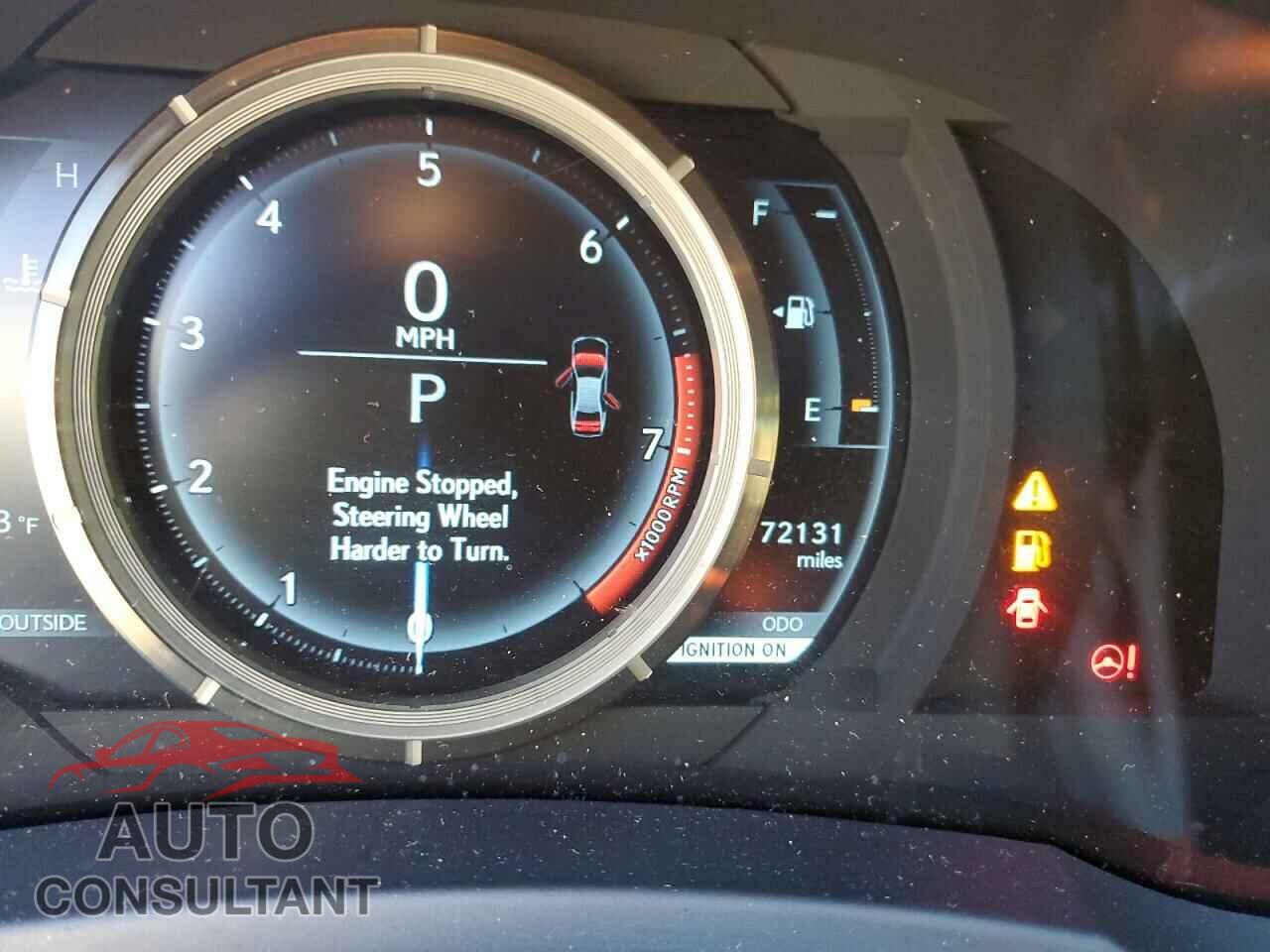LEXUS IS 2016 - JTHBE1D22G5026669