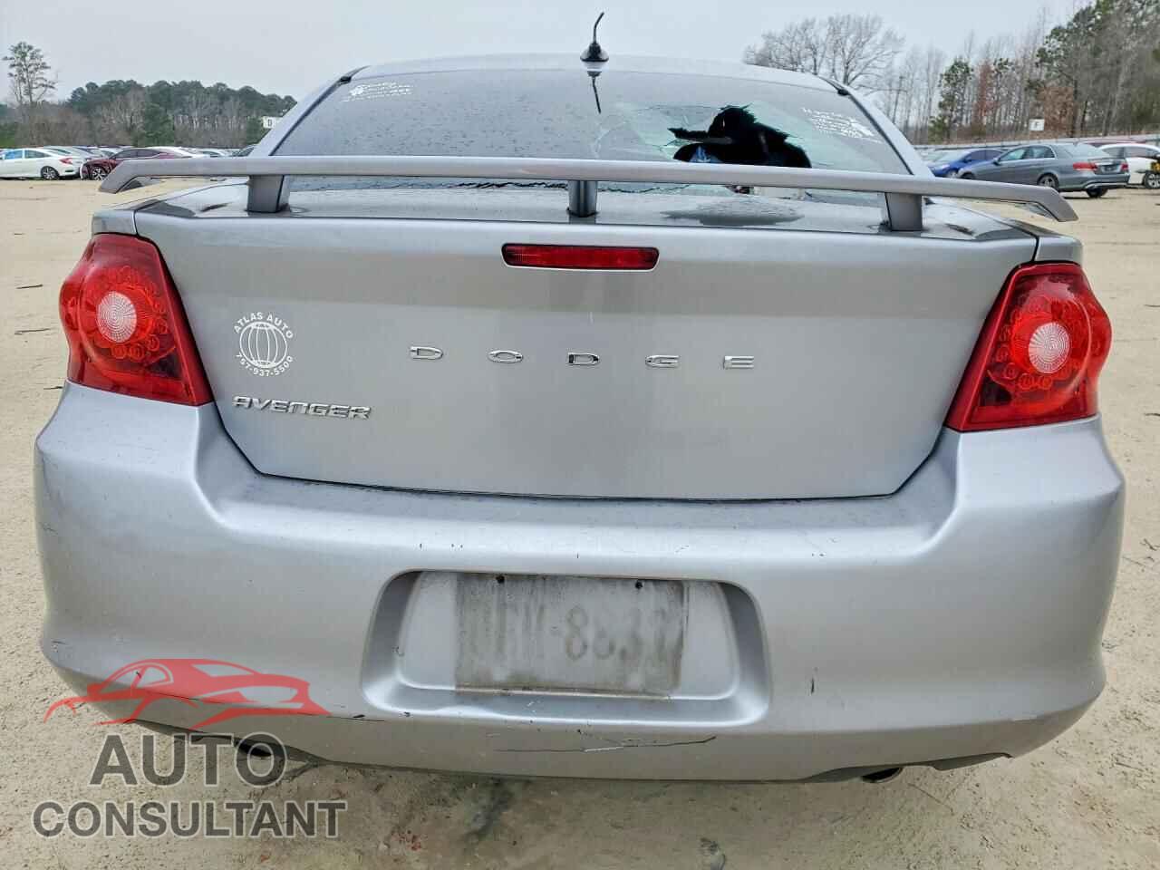 DODGE AVENGER 2013 - 1C3CDZAG4DN596437