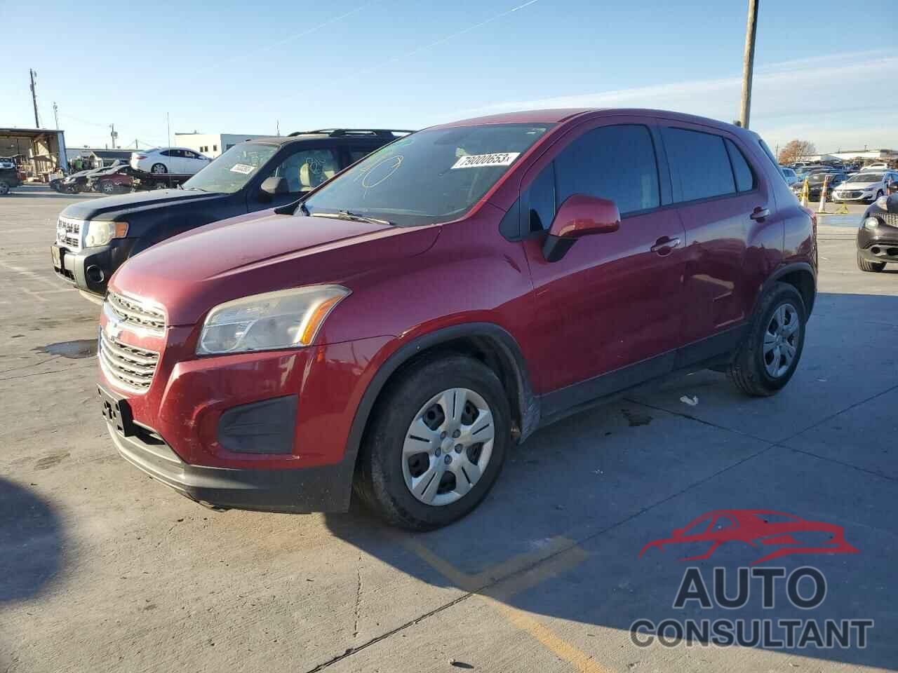 CHEVROLET TRAX 2015 - KL7CJKSB8FB127111