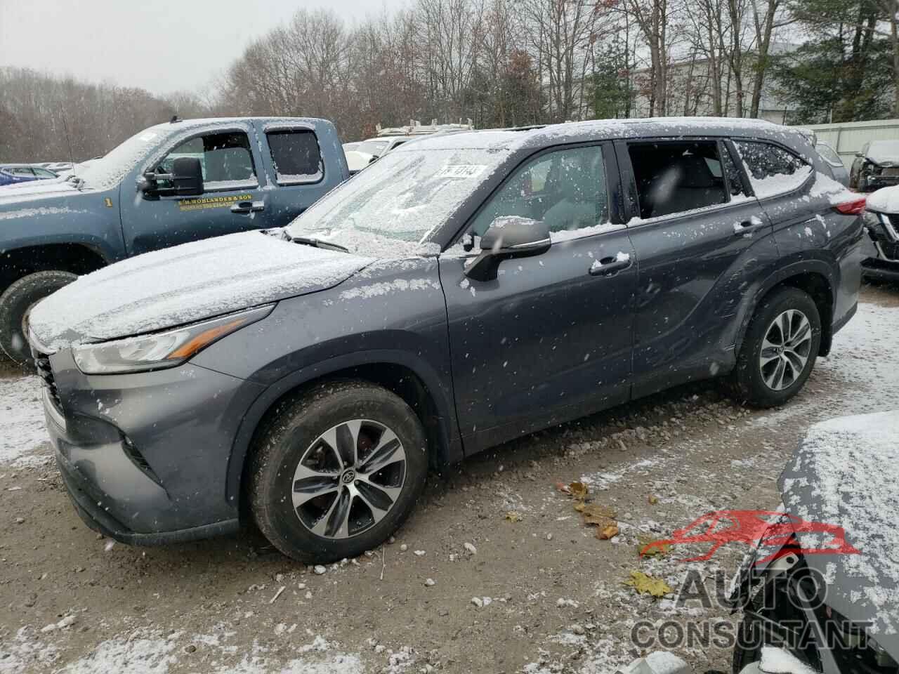 TOYOTA HIGHLANDER 2020 - 5TDGZRBH8LS006254