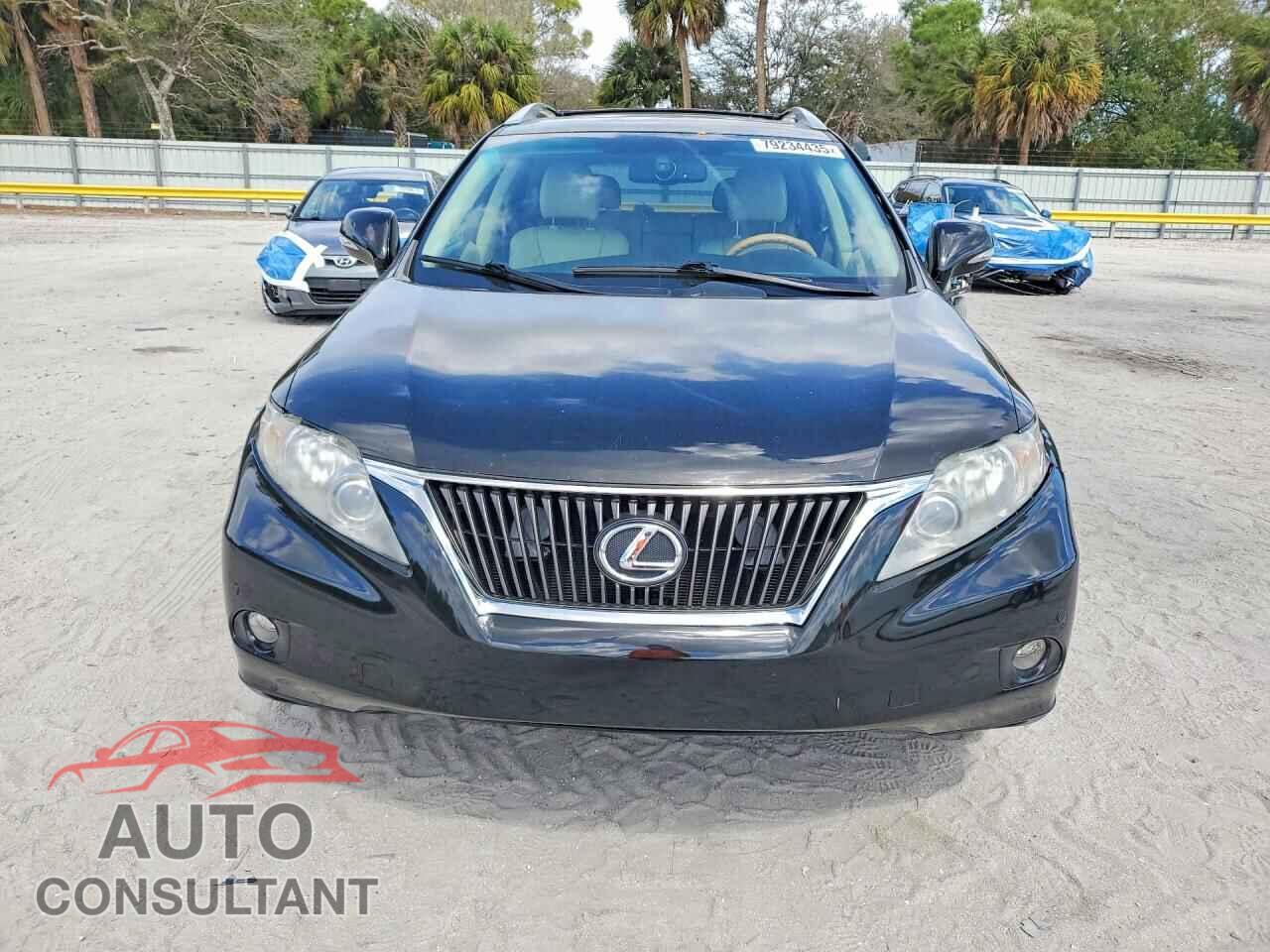 LEXUS RX350 2012 - 2T2BK1BA4CC153792