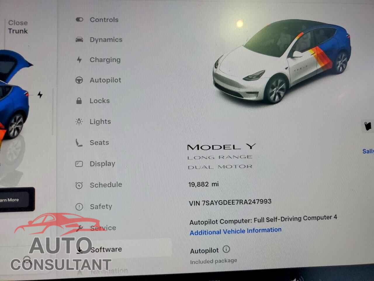 TESLA MODEL Y 2024 - 7SAYGDEE7RA247993