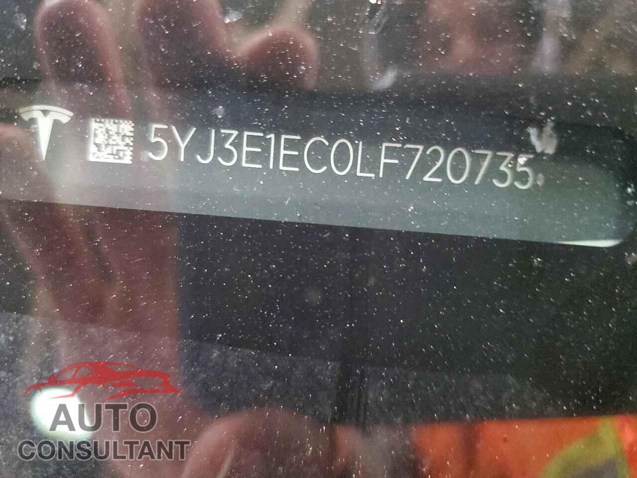 TESLA MODEL 3 2020 - 5YJ3E1EC0LF720735