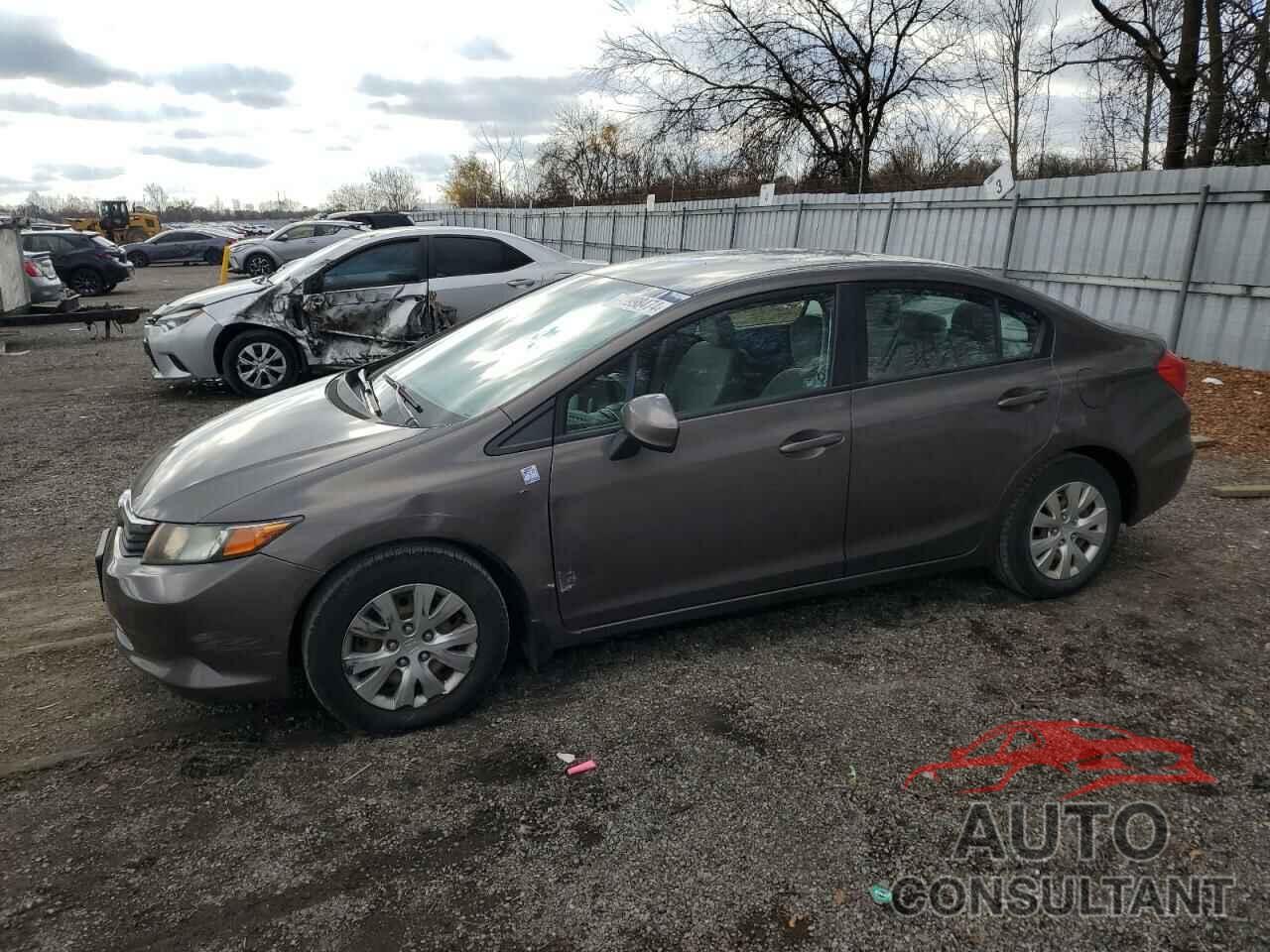 HONDA CIVIC 2012 - 2HGFB2F42CH009262