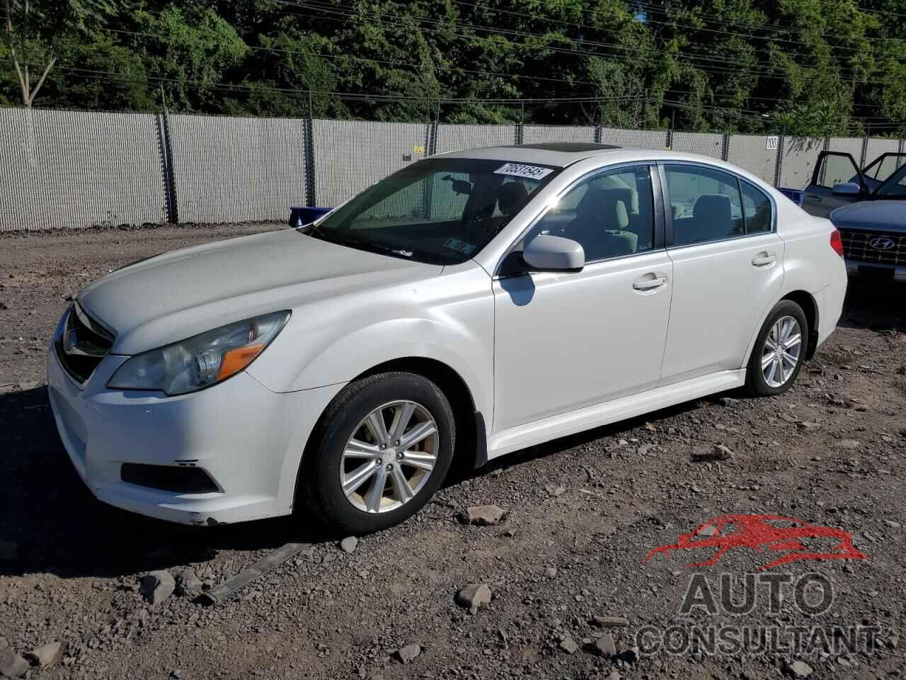 SUBARU LEGACY 2012 - 4S3BMBG61C3039542