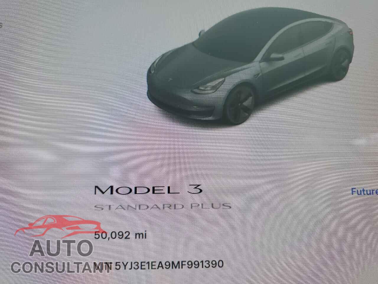 TESLA MODEL 3 2021 - 5YJ3E1EA9MF991390