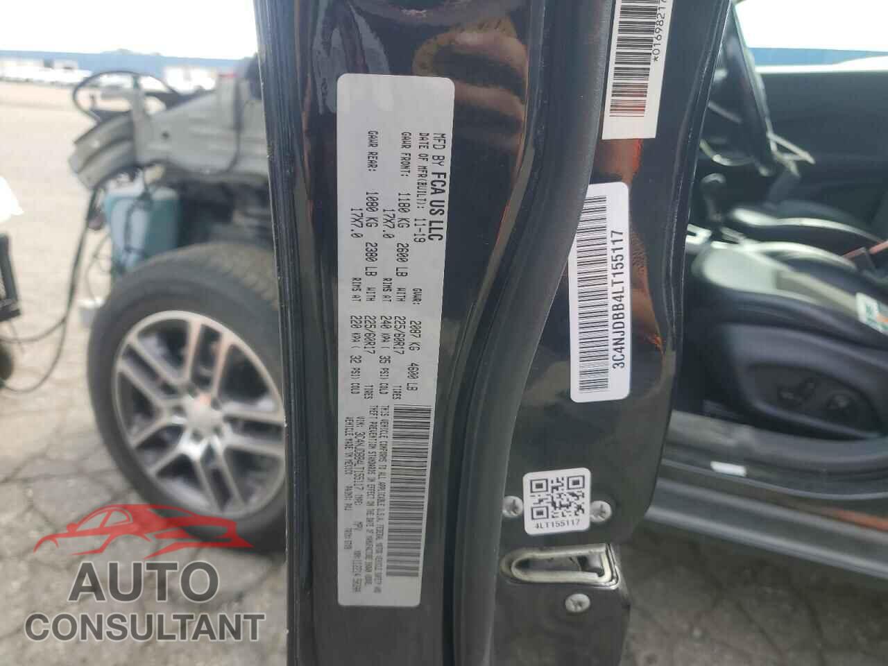 JEEP COMPASS 2020 - 3C4NJDBB4LT155117