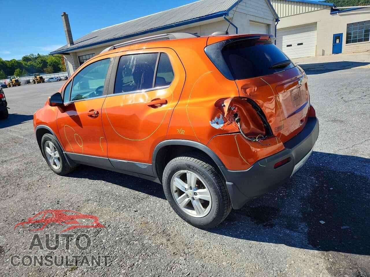CHEVROLET TRAX 2016 - KL7CJPSB6GB722151