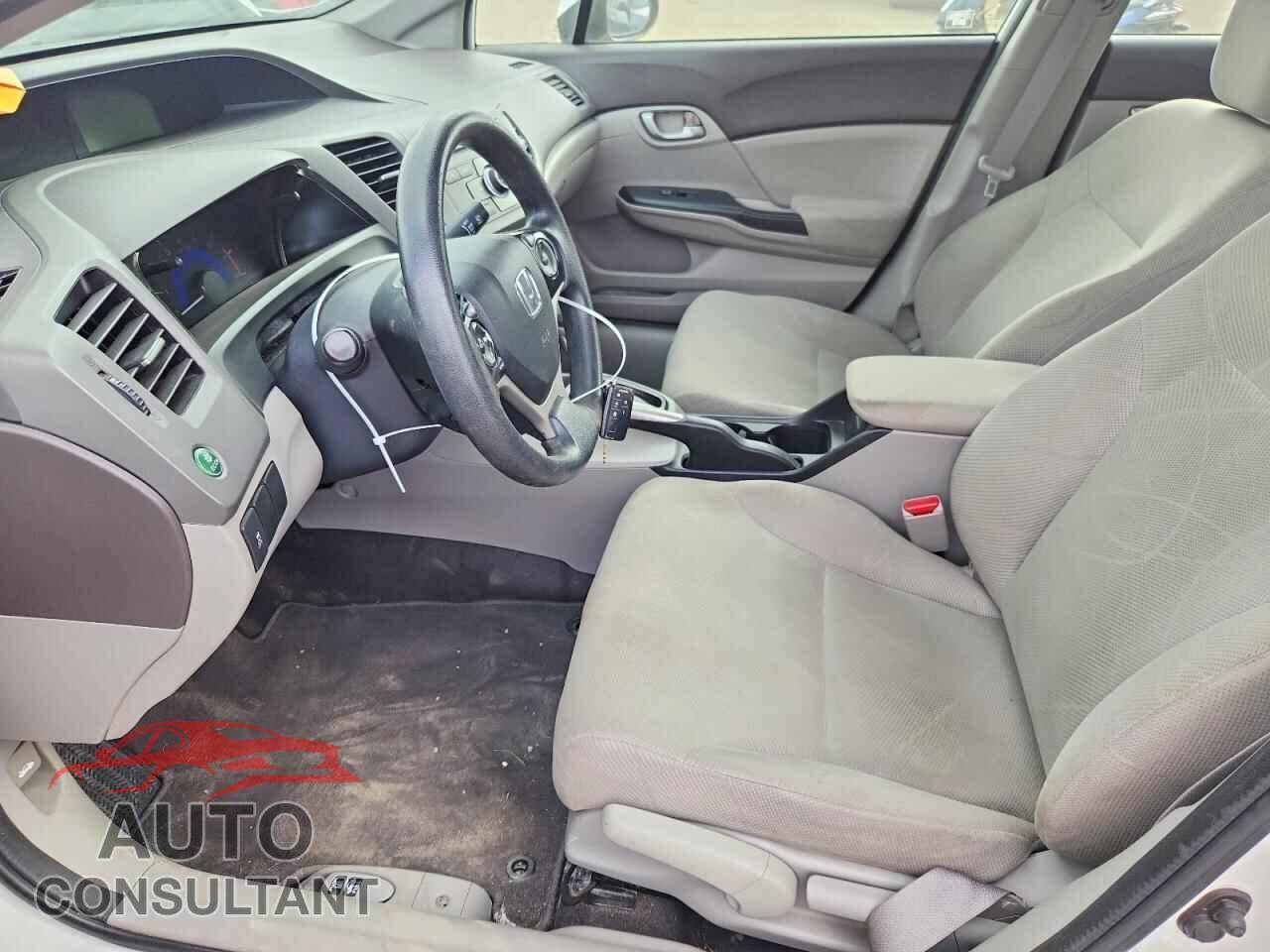 HONDA CIVIC 2012 - 2HGFB2F44CH062092