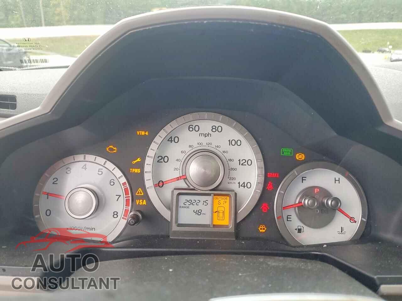 HONDA PILOT 2009 - 5FNYF48529B046212