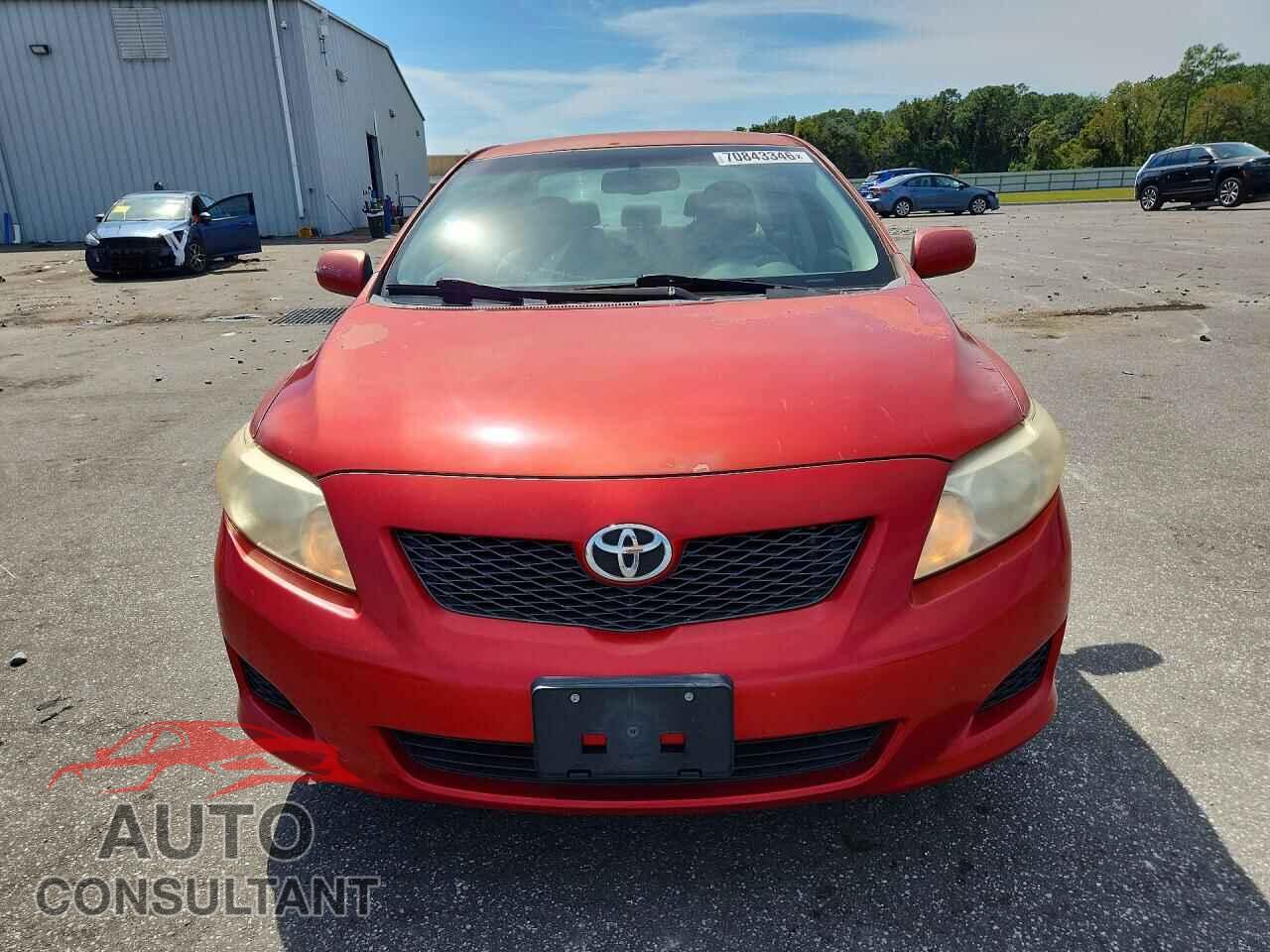 TOYOTA COROLLA 2009 - JTDBL40E89J009264