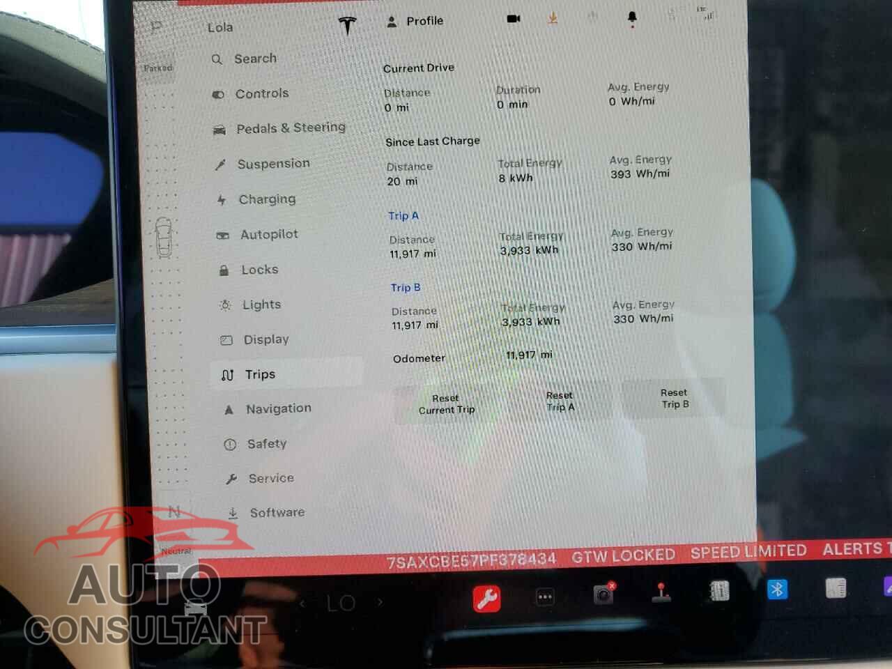 TESLA MODEL X 2023 - 7SAXCBE57PF378434