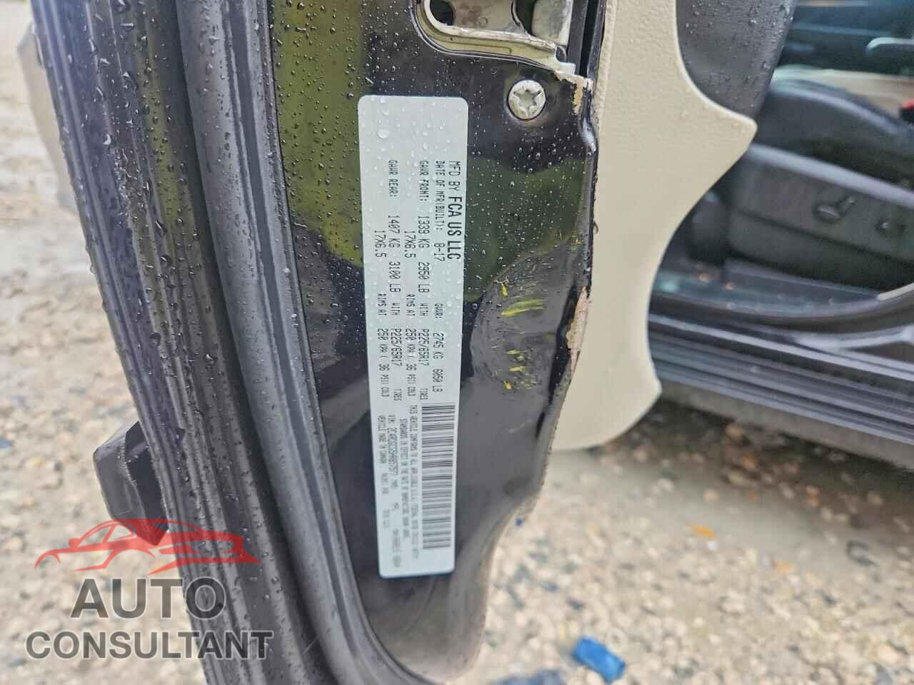 DODGE CARAVAN 2017 - 2C4RDGCG5HR857977