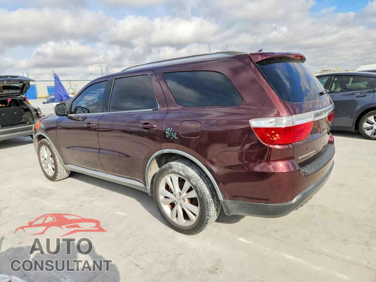 DODGE DURANGO 2012 - 1C4RDHDG9CC144358