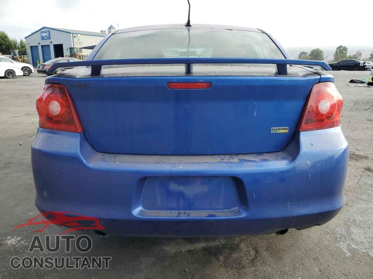 DODGE AVENGER 2012 - 1C3CDZEG9CN285157