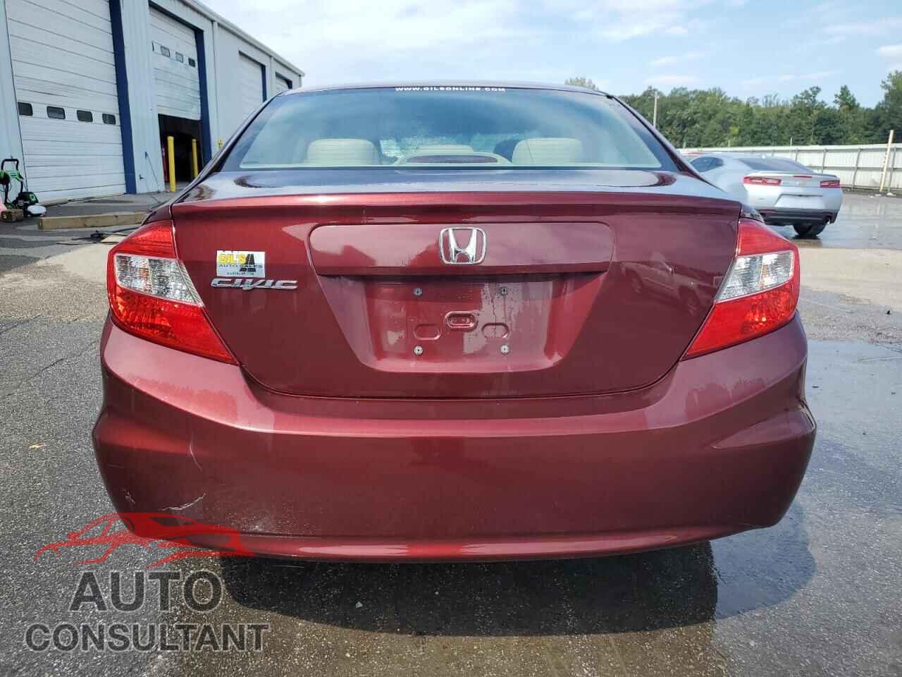 HONDA CIVIC 2012 - 19XFB2F56CE089149