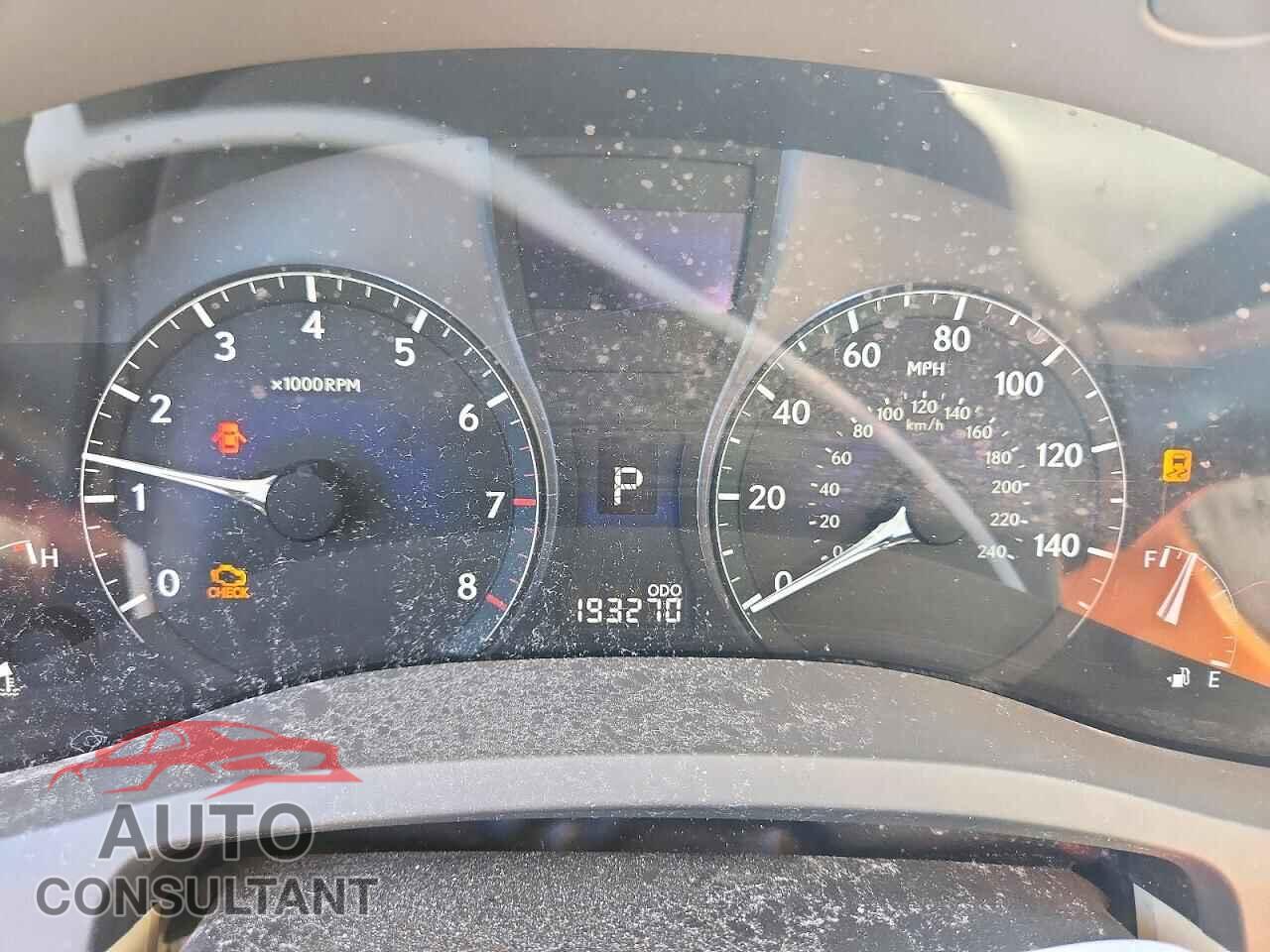 LEXUS RX350 2010 - 2T2ZK1BA5AC005677