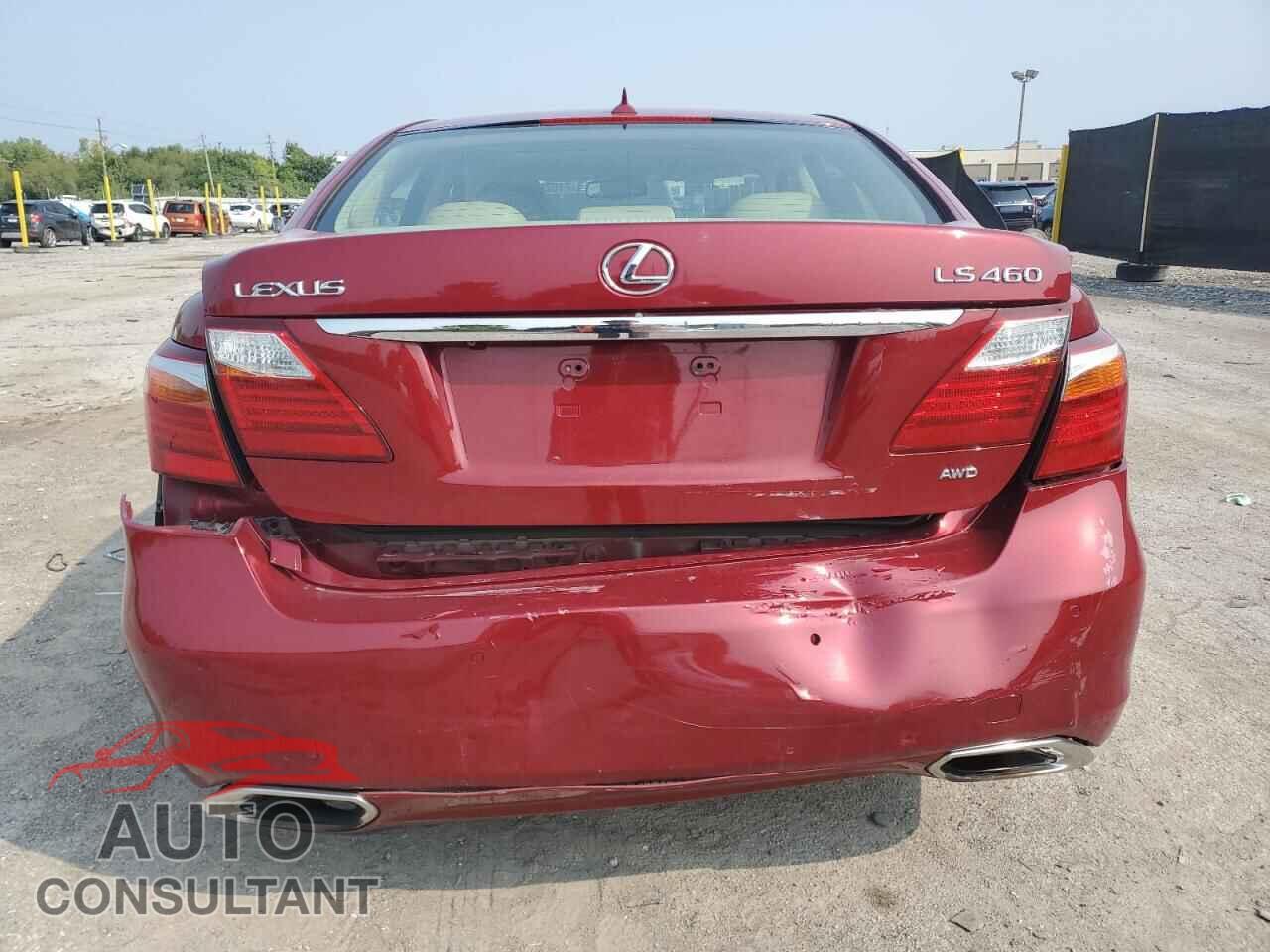 LEXUS LS460 2010 - JTHCL5EF7A5008534